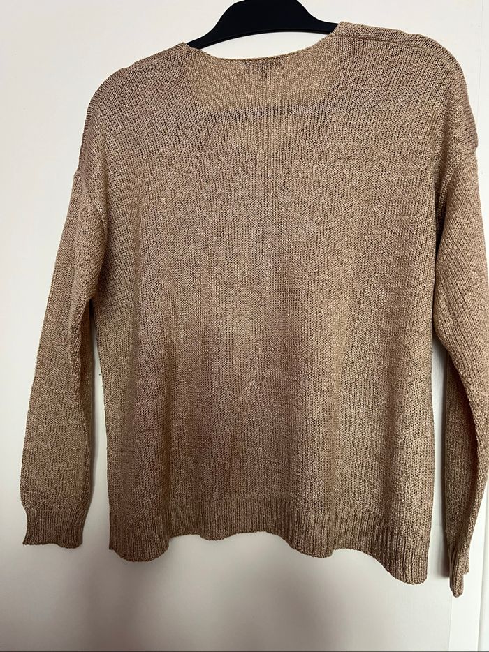 Pull beige crème - photo numéro 2