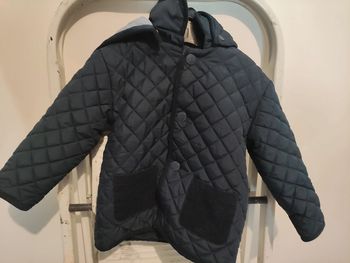 Veste bleu à capuche bébé garçon ZY 72-76cm 9/12mois