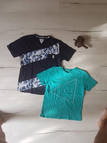 Lot de 2 tee shirts garçon 12 ans ikks