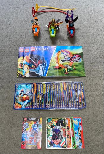Lot X3 Lego Chima 70100 + 70102 + 70103