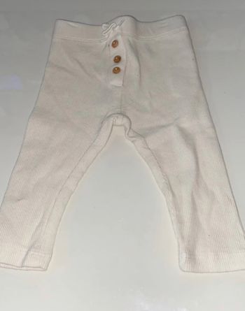Legging blanc 6 mois