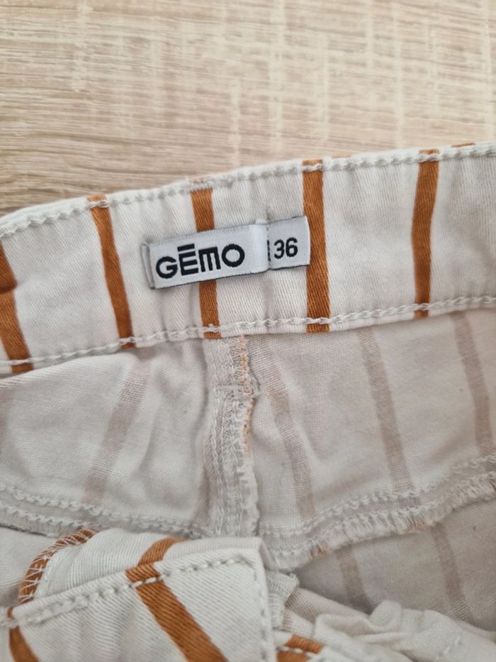 🌟 Short rayé blanc et marron 🌟 - photo numéro 4