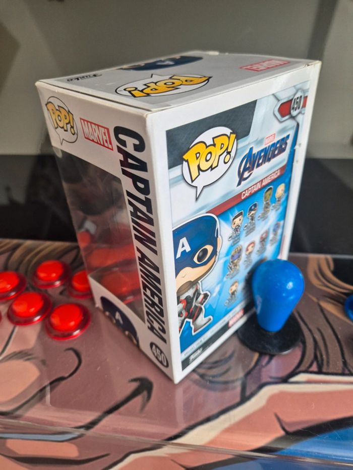 Figurine Pop Captain America - photo numéro 2