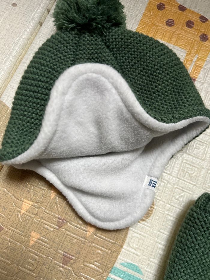 Ensemble bonnet + gants + snood - photo numéro 5