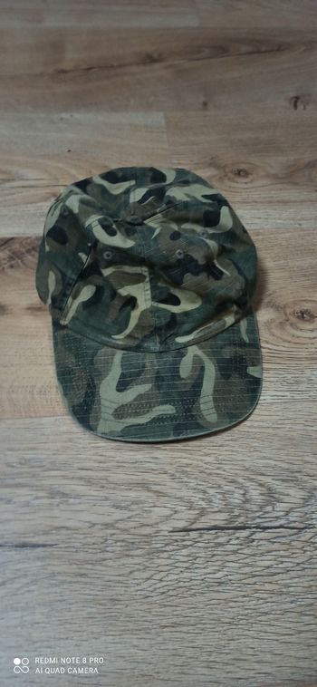 Casquette camouflage