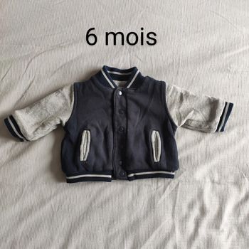 Veste bout'chou reversible 6 mois