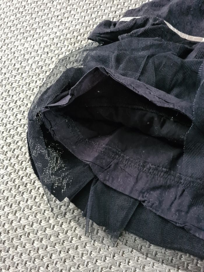 Robe mi longue noire avec volants - 18 mois - photo numéro 7