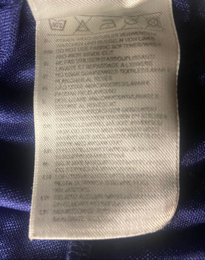 Short de sport »Adidas »marine et bleu clair - photo numéro 3