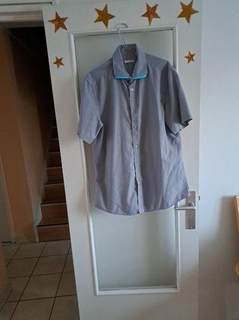 Chemise manches courtes  #isacorbashomme