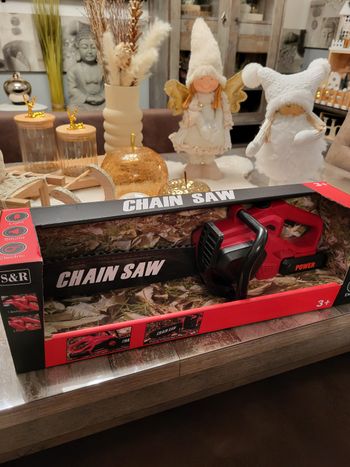 Tronçonneuse enfant 🎁🎄