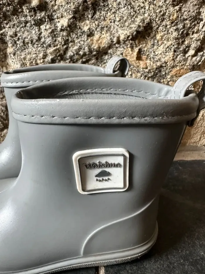 Weishuo Bottes de Pluie Enfant PVC 22/23 - photo numéro 4