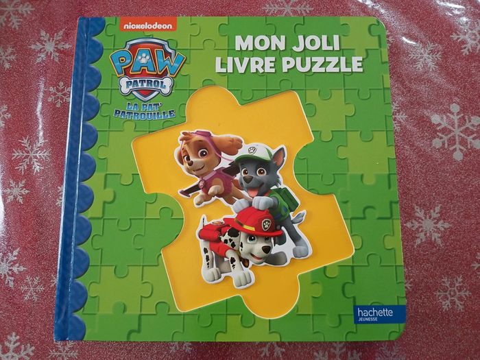 Mon joli livre puzzle Pat'patrouille