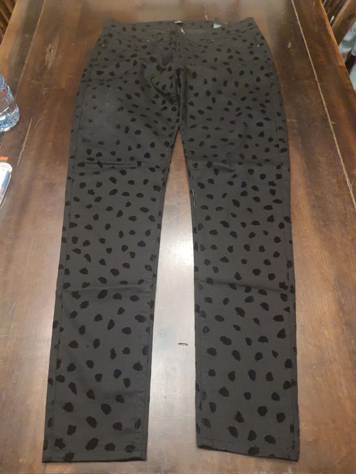 Pantalon noir coupe jeans H&M eur 40 - photo numéro 10