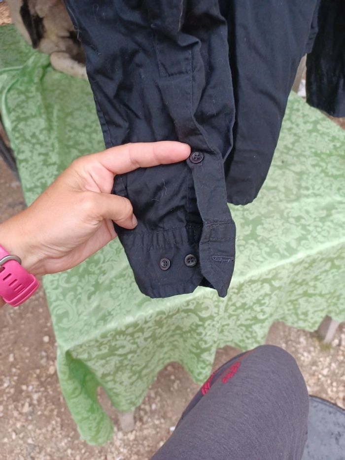 Chemise réglable rg512 noir cérémonie S - photo numéro 4