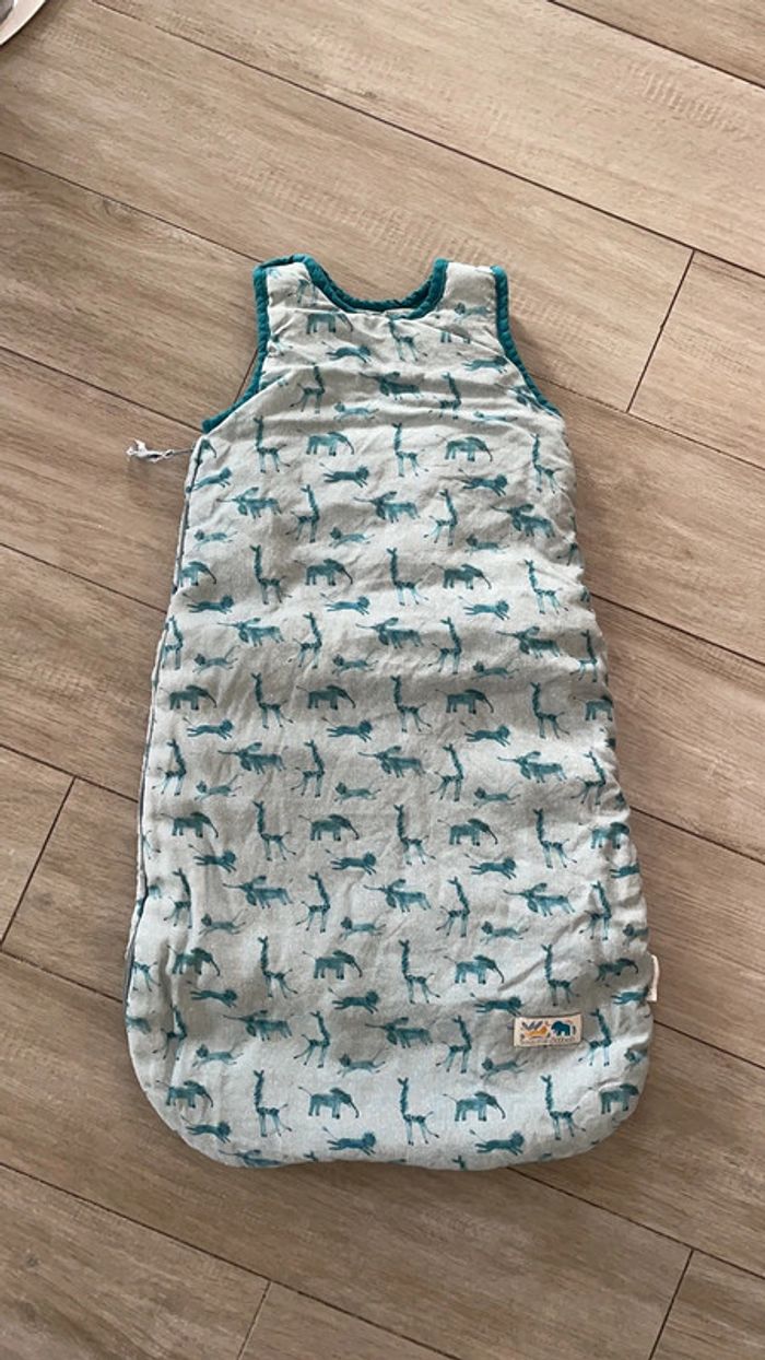 Gigoteuse vert bleu moulin roty