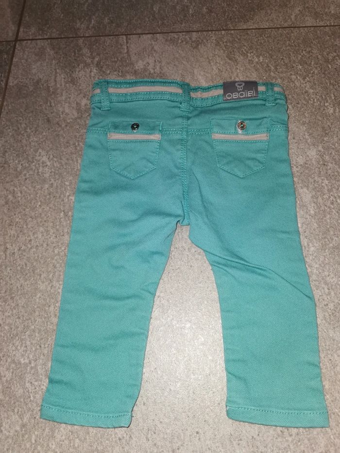 Pantalon jean bébé garçon 12 mois neuf - photo numéro 2