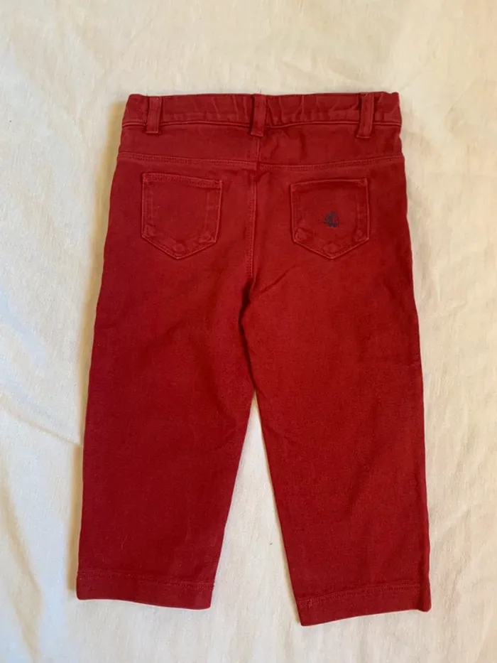 Pantalon Bordeaux petit bateau - photo numéro 3