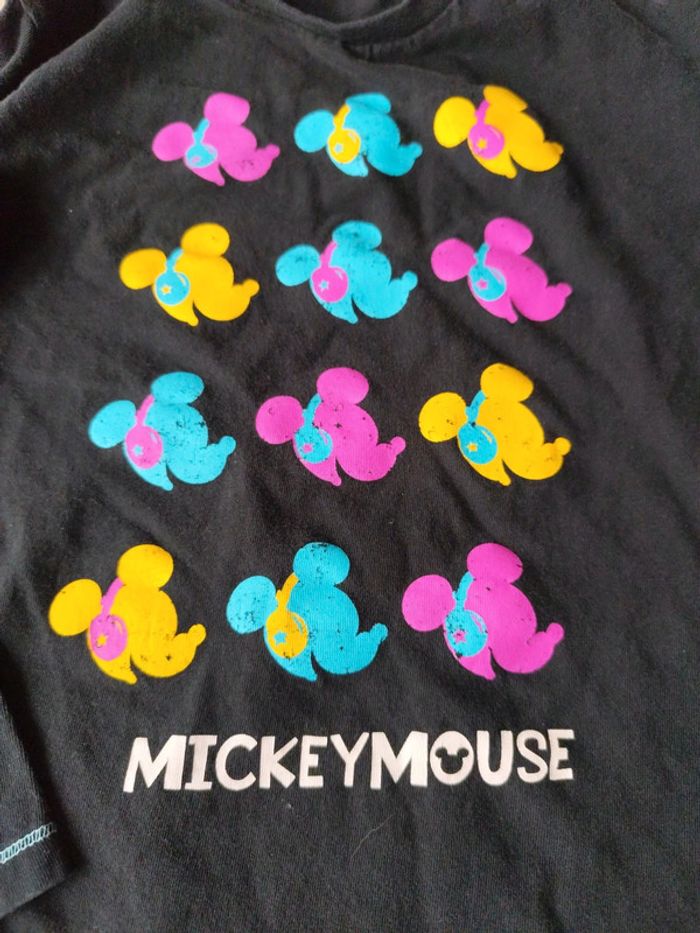 T-shirt à longue manche Mickey - photo numéro 2