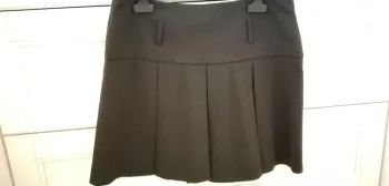 Jupe plissée noire T3