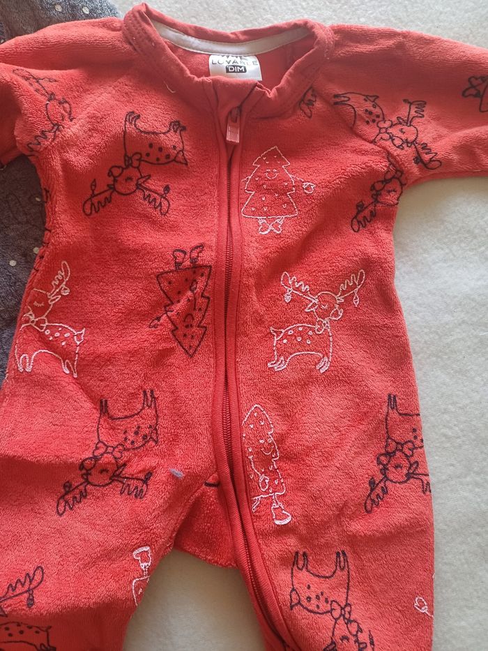 Lot pyjama 1 mois - photo numéro 2