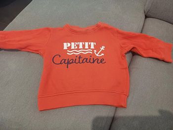 Pull petit capitaine influx 9 mois