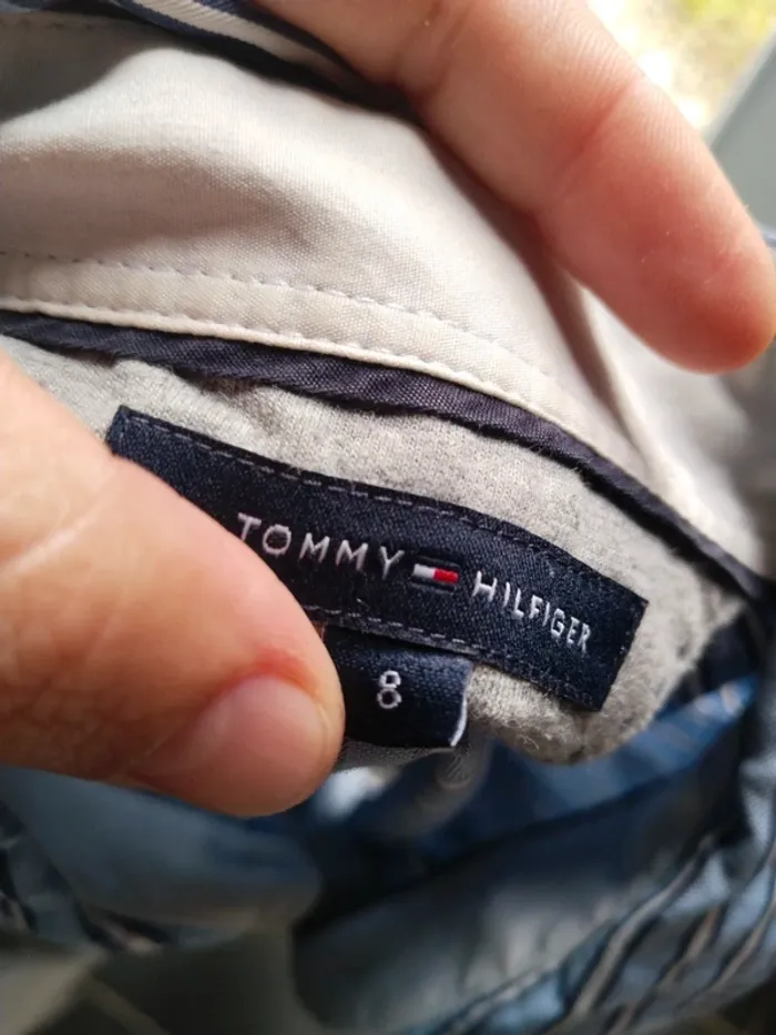 Jolie chemise femme rayée de marque Tommy Hilfiger taille 36 - photo numéro 10