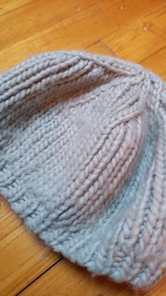 Bonnet gris femme 1€ - photo numéro 2