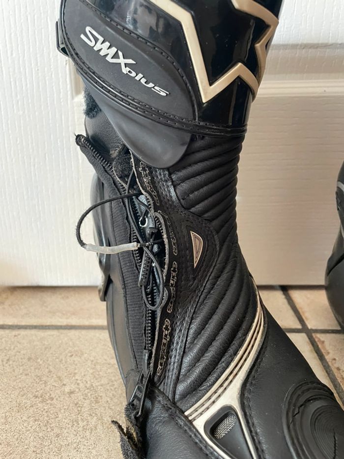 Bottes moto racing Alpinestars SMX Plus - photo numéro 3
