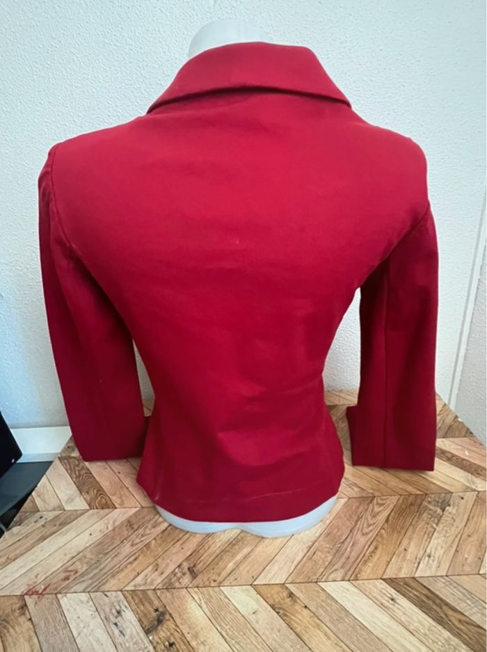 Veste impérial rouge taille 40 - photo numéro 3