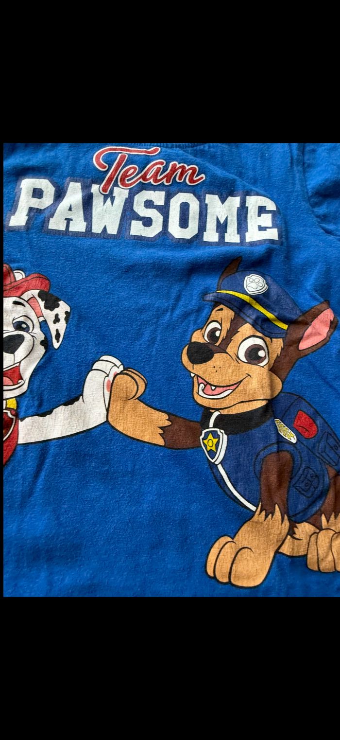 Tee shirt manches courtes Pat Patrouille 24 mois - photo numéro 4