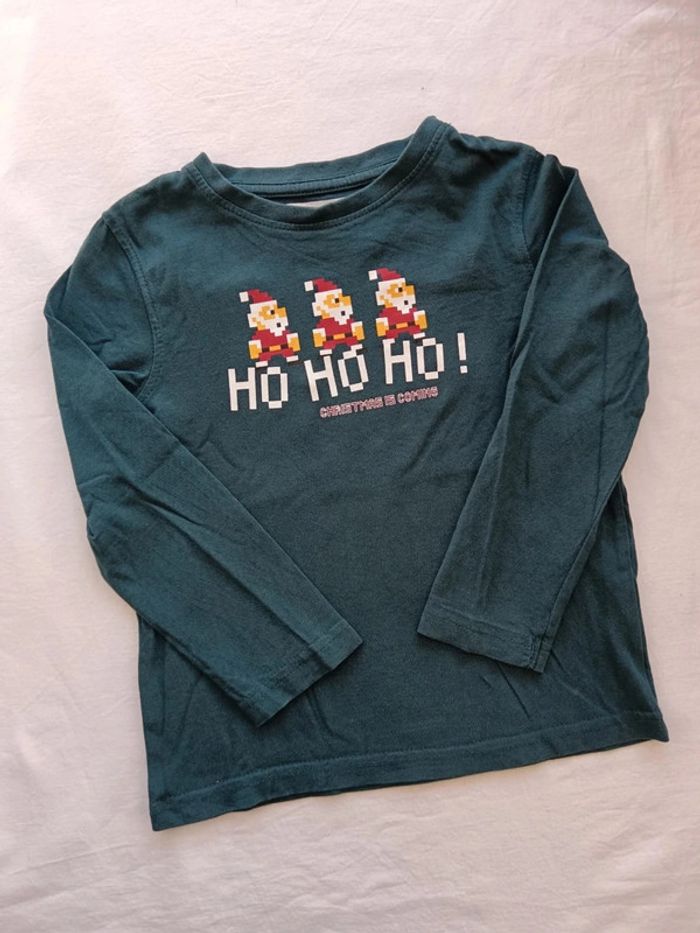 T-shirt ML In extenso 4 ans Noël