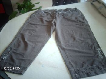 pantalon gris  taille 6