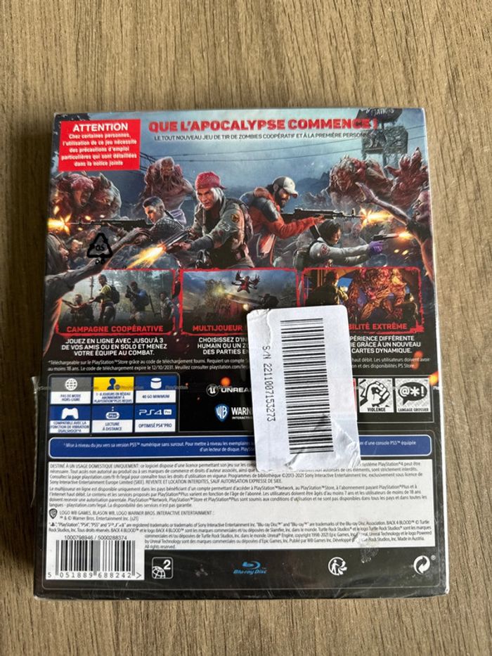 Jeux PS4 Back 4 Blood - photo numéro 2