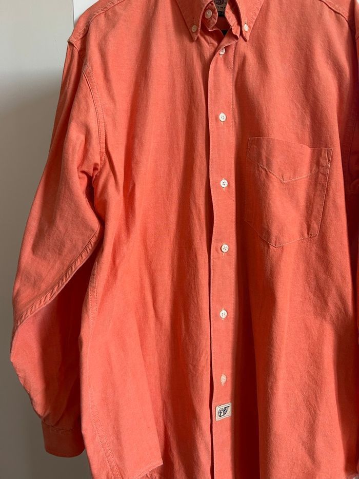 Chemise corail unie Homme Carrera Blue Age Tailles M-L - photo numéro 2