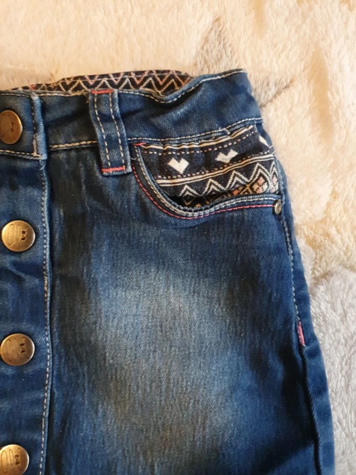 Jupe jupette jeans - photo numéro 3
