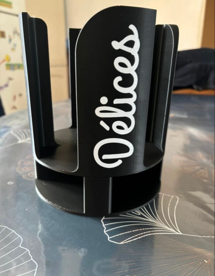 Rangement 12 pots et couvercles pour Yaourtière Seb Multidelices