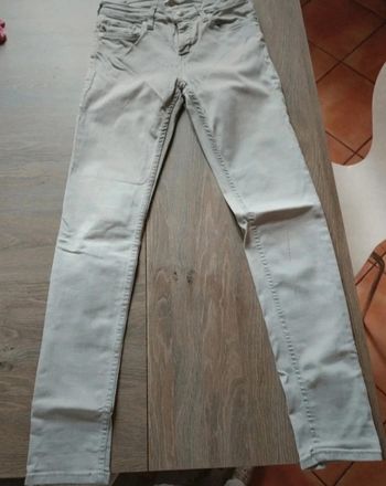 Jean slim stretch Mango porté une fois