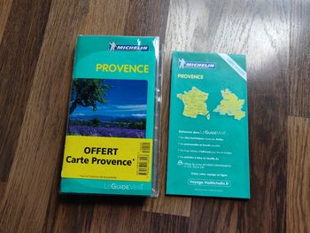 Guide Vert Michelin Provence + carte
