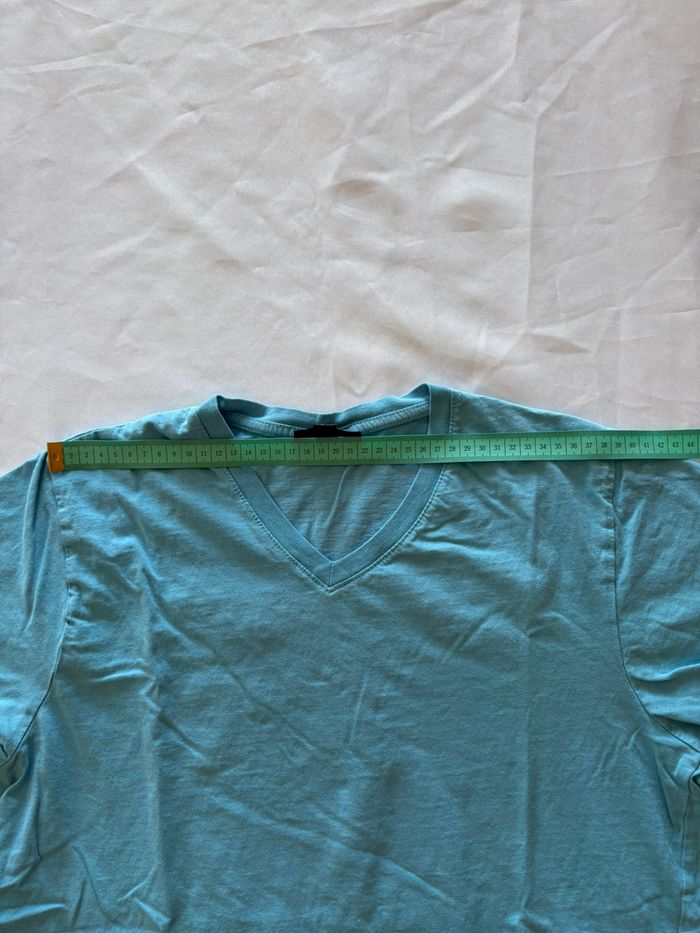 T-shirt uni bleu clair - SMOG - S/36 - photo numéro 6