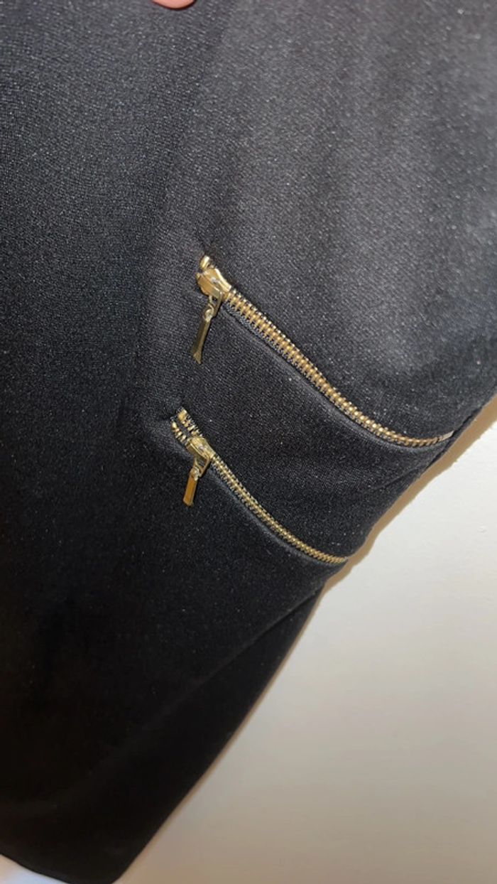 Petite robe noire fermeture manoukian l - photo numéro 2