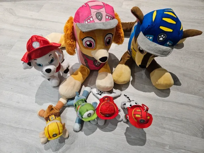 Lot peluches Pat Patrouille - photo numéro 2