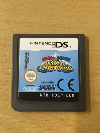 Mario et sonic au jeux olympiques d'hiver - Nintendo DS