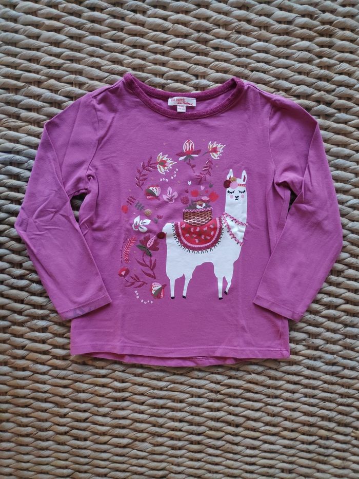 T-shirt manches longues lama DPAM 5 ans
