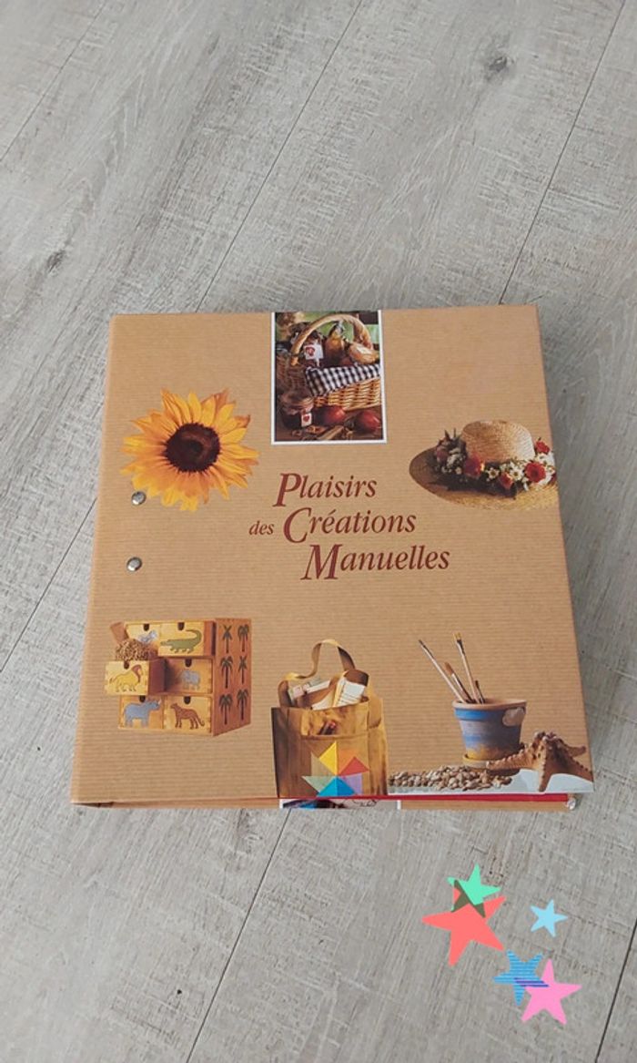 Classeur livre fiches de loisirs créatifs