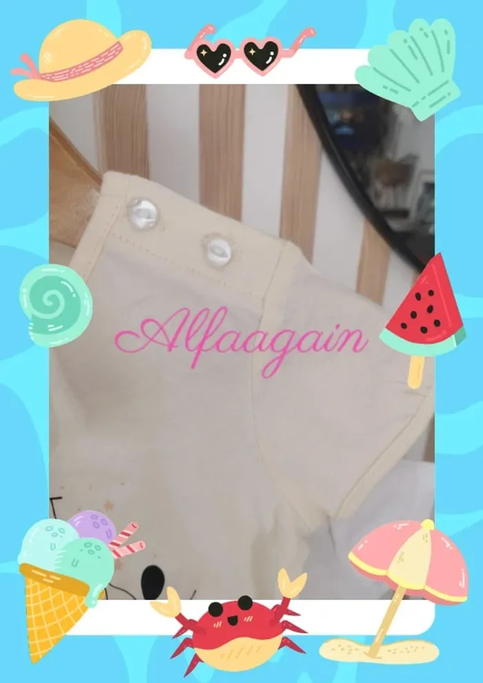 Lot t-shirts fille 6mois neufs - photo numéro 10