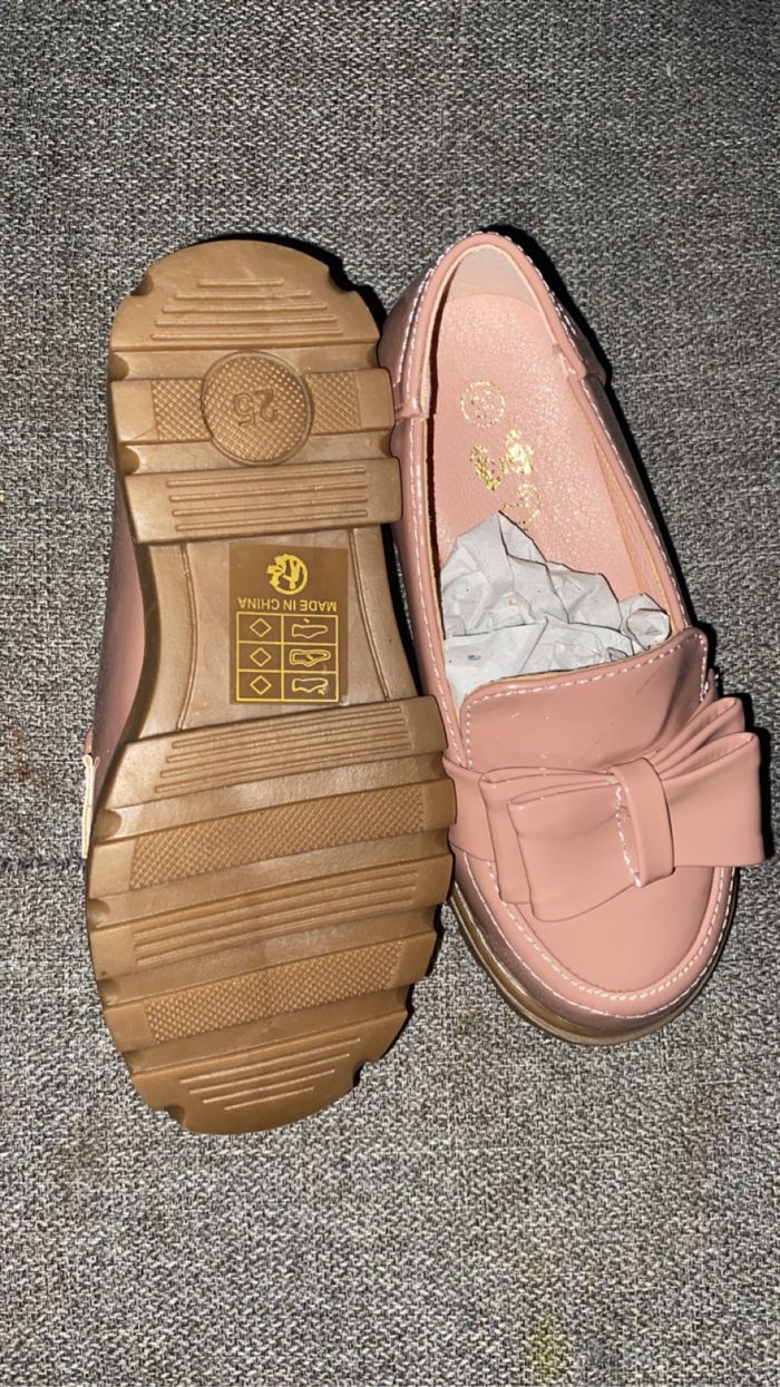 Mocassins vieux rose - photo numéro 2