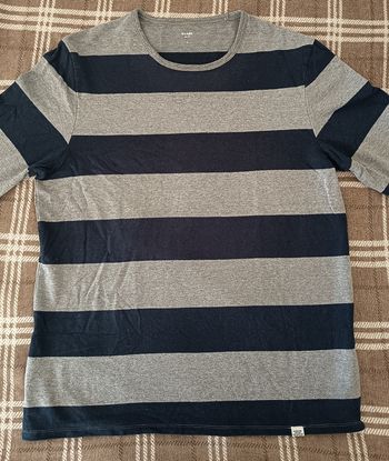 Pull Slim Fit Bleu Marine & Gris - Taille L / Kiabi