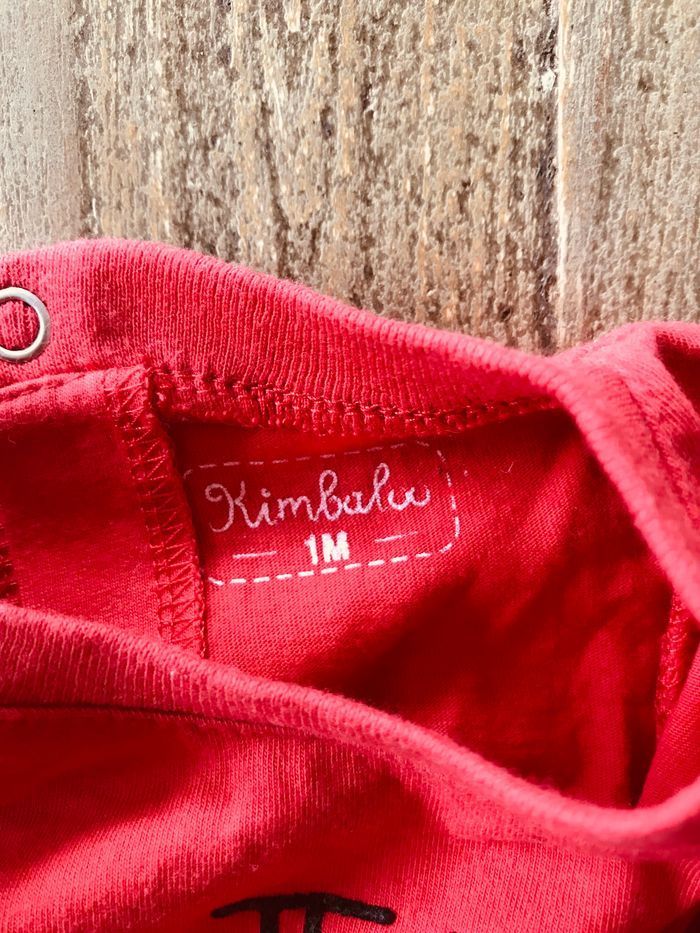 Tee-shirt 1 mois - photo numéro 3