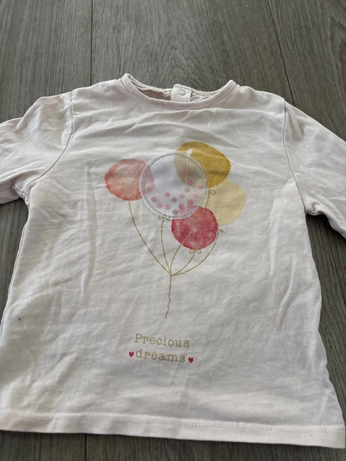 T-shirt manches longues 18 mois - photo numéro 2