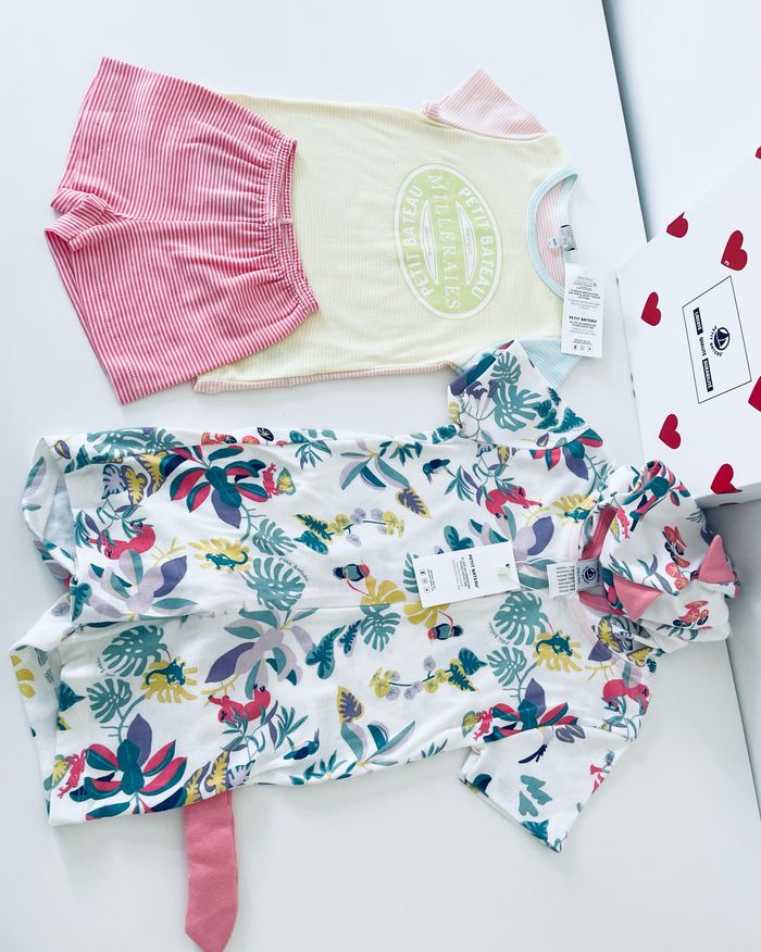 Pyjama et combishort dinosaure Petit Bateau - photo numéro 2